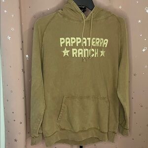 Pappaterra Ranch Tan/Brown String Hoodie